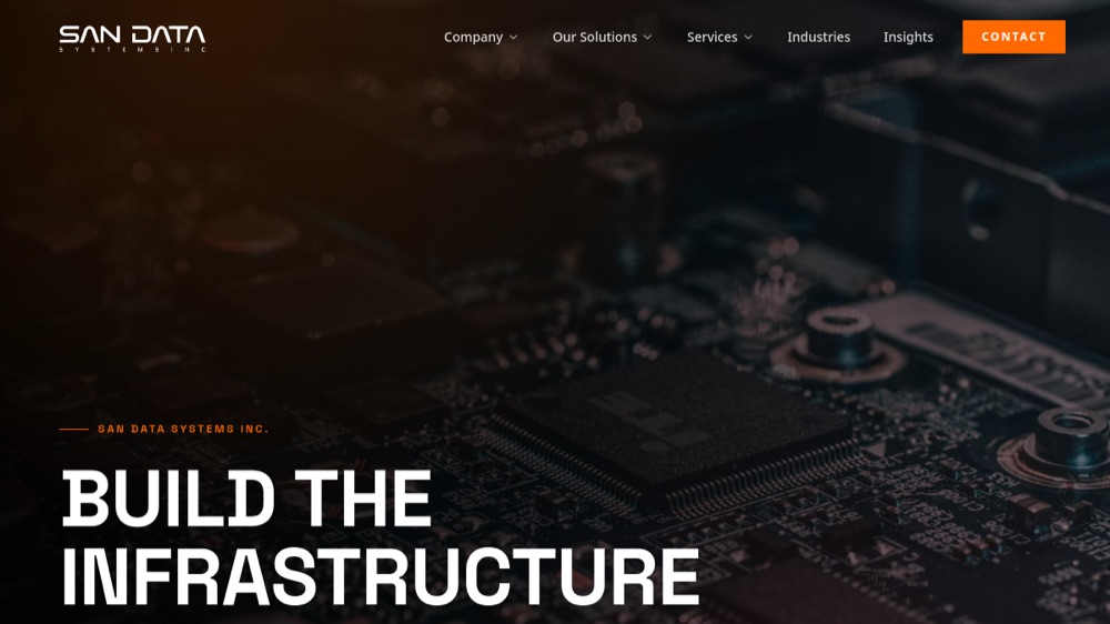 San Data Systems — Hybrid cloud & AI infrastructure
